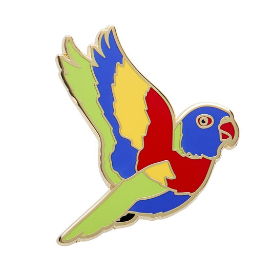 Erstwilder | Lulu the Lorikeet Enamel Pin