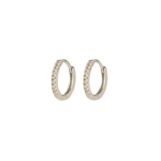 Jolie & Deen | Rachel Silver Crystal Sleepers