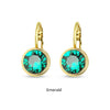 TID | Gold Plated French Clip Earrings - Multiple Colours