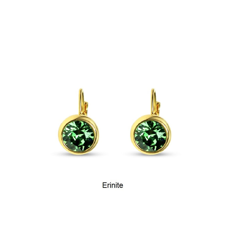 TID | Gold Plated French Clip Earrings - Multiple Colours