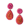 Zoda | Aubrey Beaded Earrings - Pink