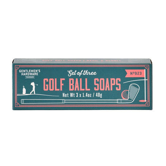 3 x Golf Ball Soaps - Basil and Neroli