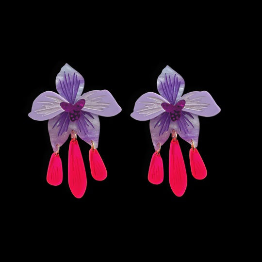 Bobbi Frances | Ground Orchid with Pink Drops