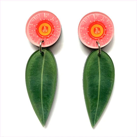 Smyle Designs | Gum Leaf Blossom Earrings