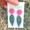 Smyle Designs | Gum Leaf Blossom Earrings