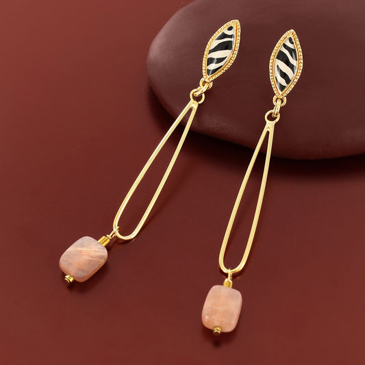 Taratata - stud earrings fantaisie Zebra 04921