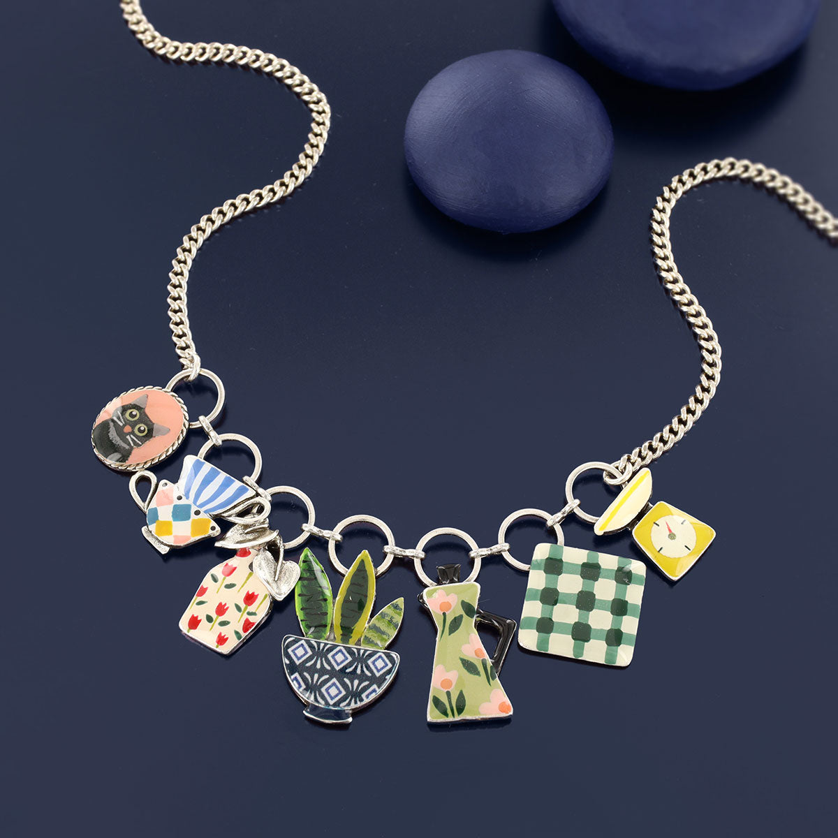 necklace fantaisie - Chicorée - 02103