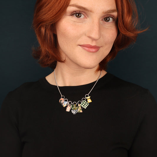 necklace fantaisie - Chicorée - 02103