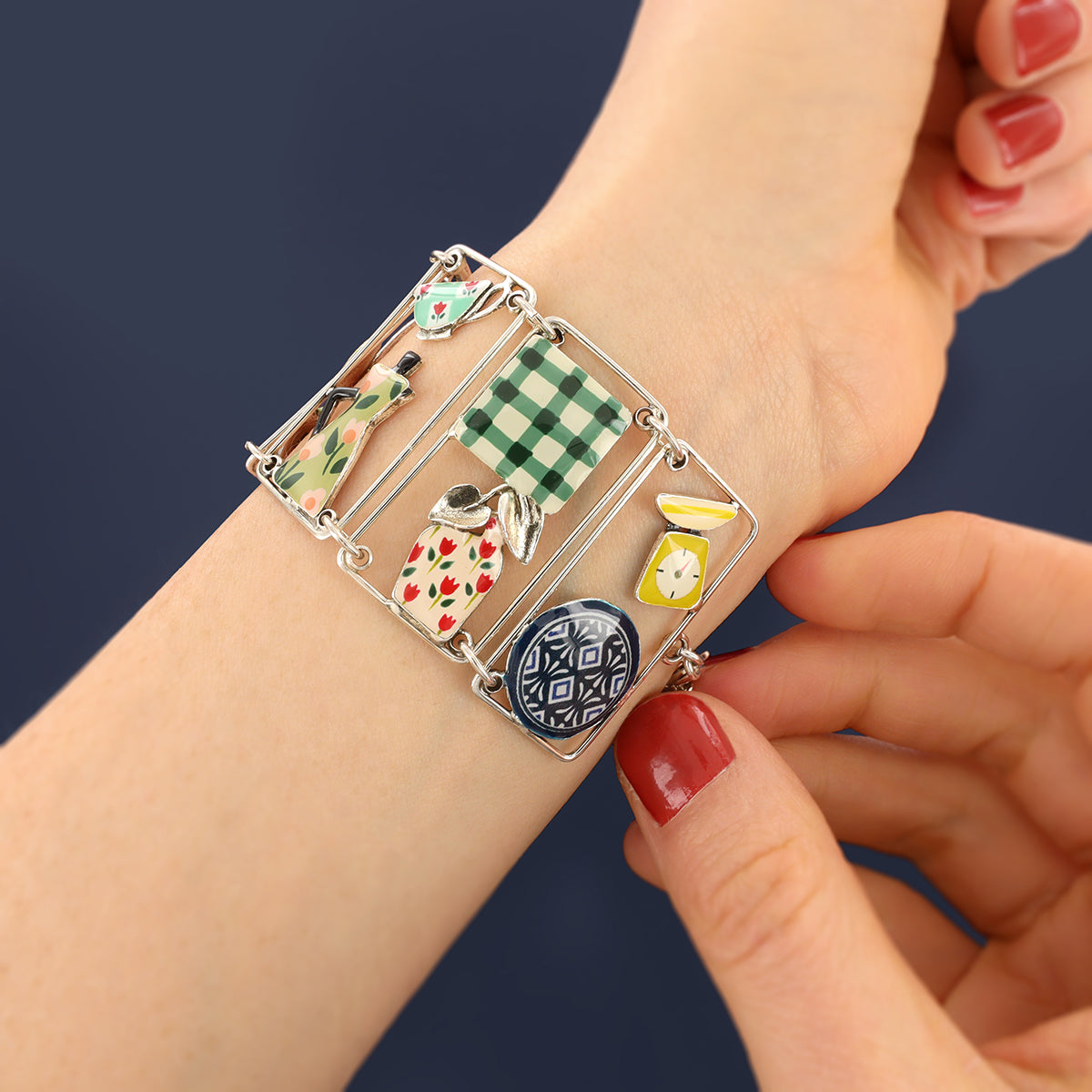 Bracelet fantaisie - Chicorée - 02303