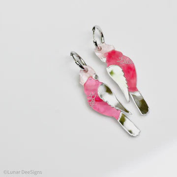 Lunar Dee | Gaz the Galah -  V.2 Marble - Surgical Steel (Silver colour)