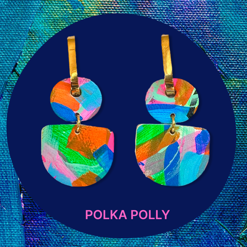Polka Polly | Art Attack Dainty Hoops