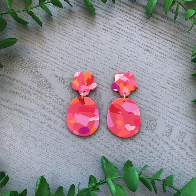Paterson Lane | Summer Pink Flower Drops