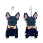 Bling Hound | Frenchie Dangles - Black