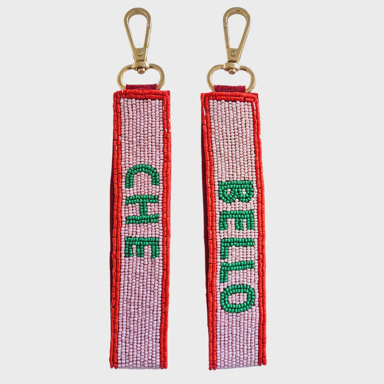 Zoda | Che Bello Beaded Keychain