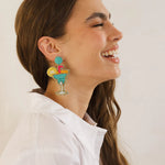 Zoda | Beaded Cocktail Dangles - Coco Cabana