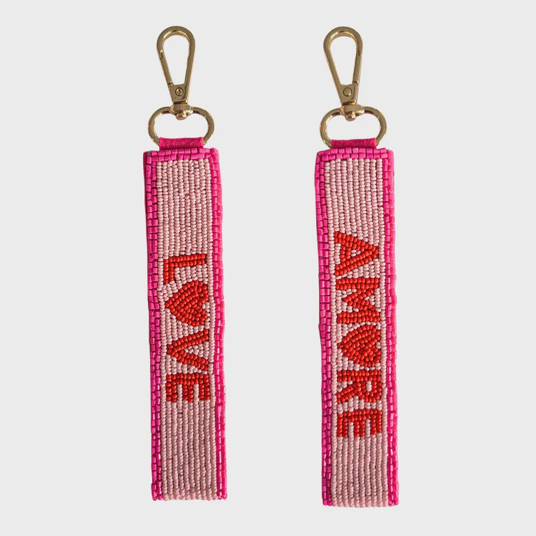 Zoda | Love Amore Beaded Keychain