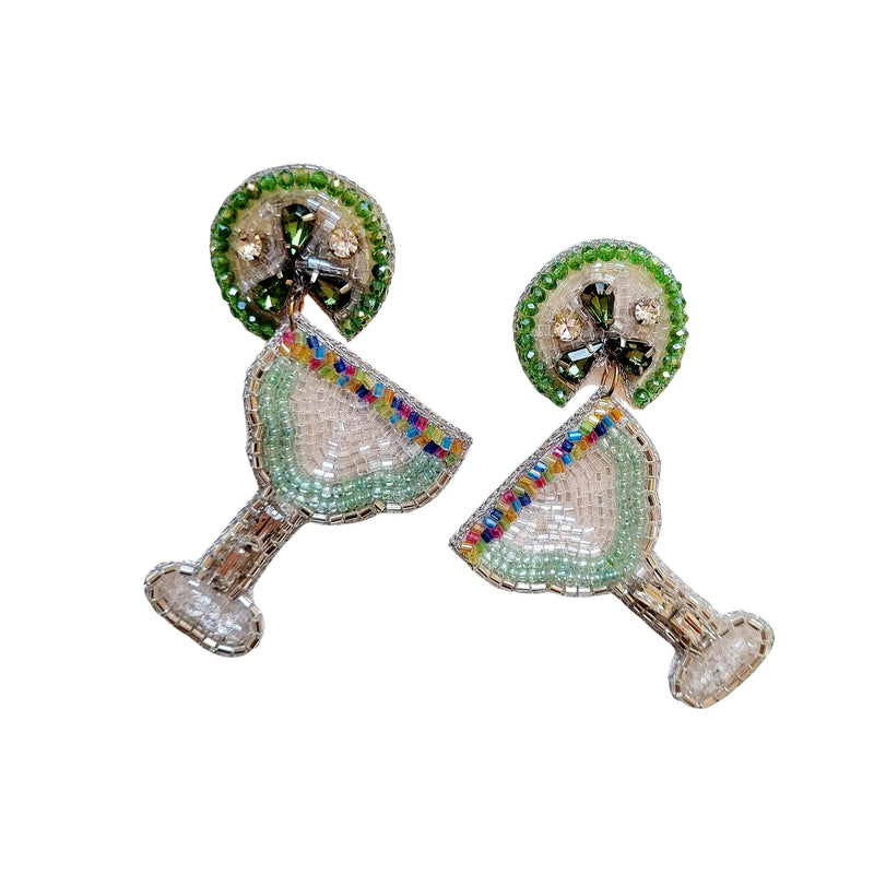 Zoda Beaded Earrings | Margarita Beaded Earrings