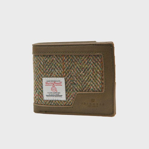 Islander | Men's Wallet Chestnut Herringbone