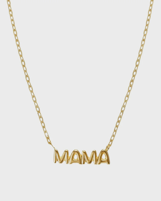 Mama Necklace - Gold