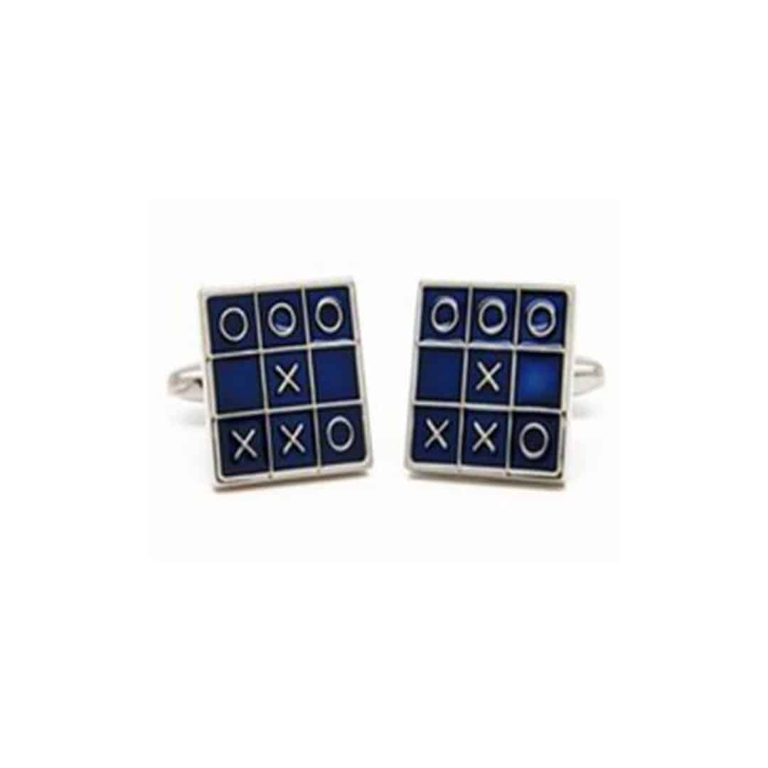 Cufflink Suite | Noughts & Crosses Cufflinks
