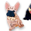 Bling Hound | Frenchie Brooch - Brown