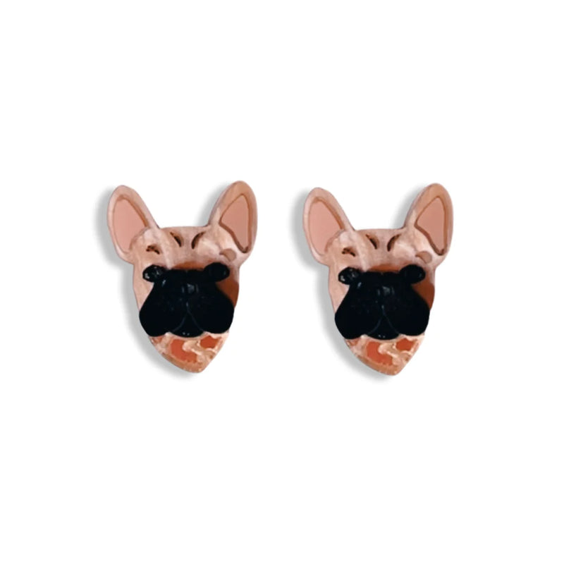 Bling Hound | Frenchie Studs - Brown