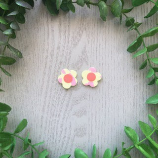 Paterson Lane | Flower Pots Yellow and Pink
