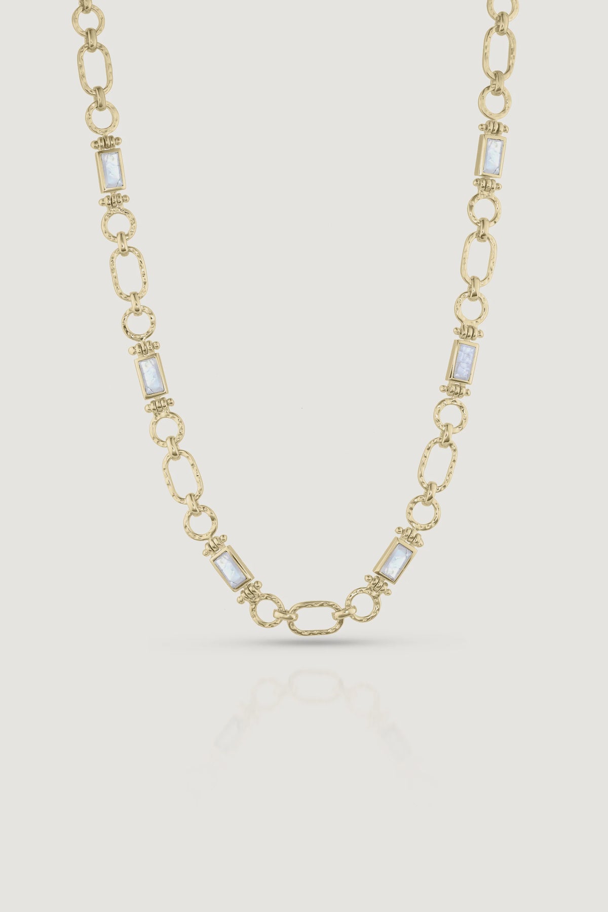 Petra Moonstone Gold Necklace