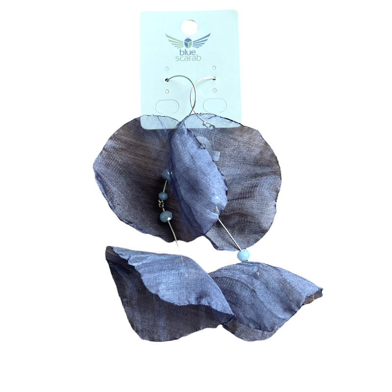 Bloom earrings | Dark Blue