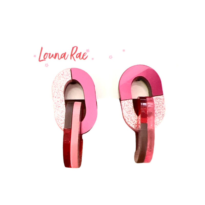 Louna Rae Dangles | Catena Link Earrings #1