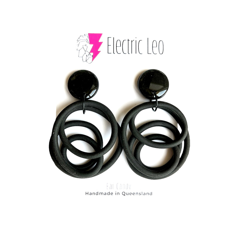 Electric Leo | Midi Squiggles - Black