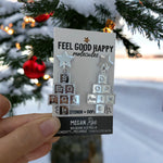 Megan Rae | CHEMIS-TREE Christmas Serotonin & Dopamine Periodic Table EARRINGS