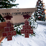 Megan Rae | CHEMIS-TREE Christmas Serotonin & Dopamine Periodic Table EARRINGS