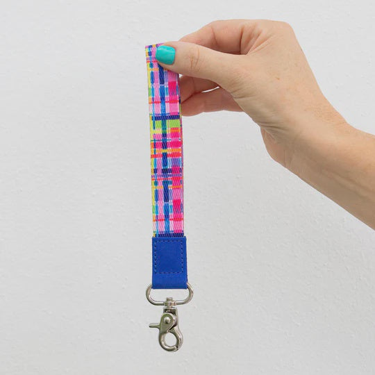 Ruby Olive |RO X Lordy Dordie Rainbow Gingham Wrist Lanyard