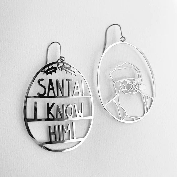 DENZ Christmas  | Santa! I Know Him! - Silver