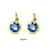 TID | Gold Plated French Clip Earrings - Multiple Colours