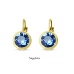 TID | Gold Plated French Clip Earrings - Multiple Colours