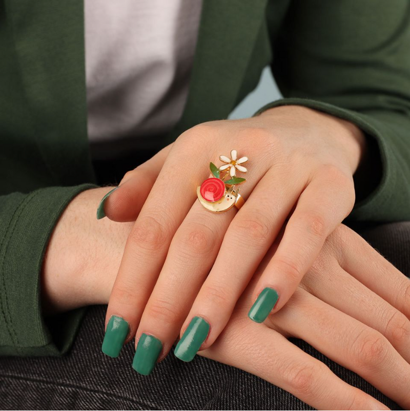 Taratata Ring | Fantaisie - Basilic