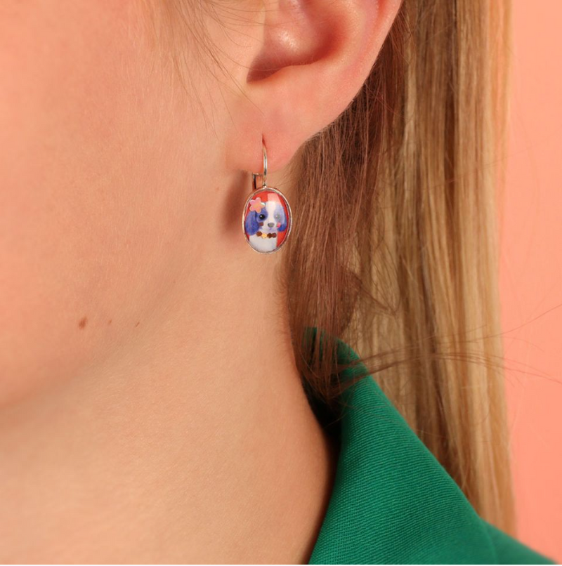 Taratata Lever Back Earrings | Fantaisie - Tootoo - Sml