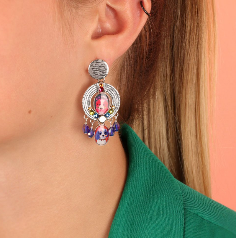 Taratata Stud Earrings | Fantaisie - Tootoo
