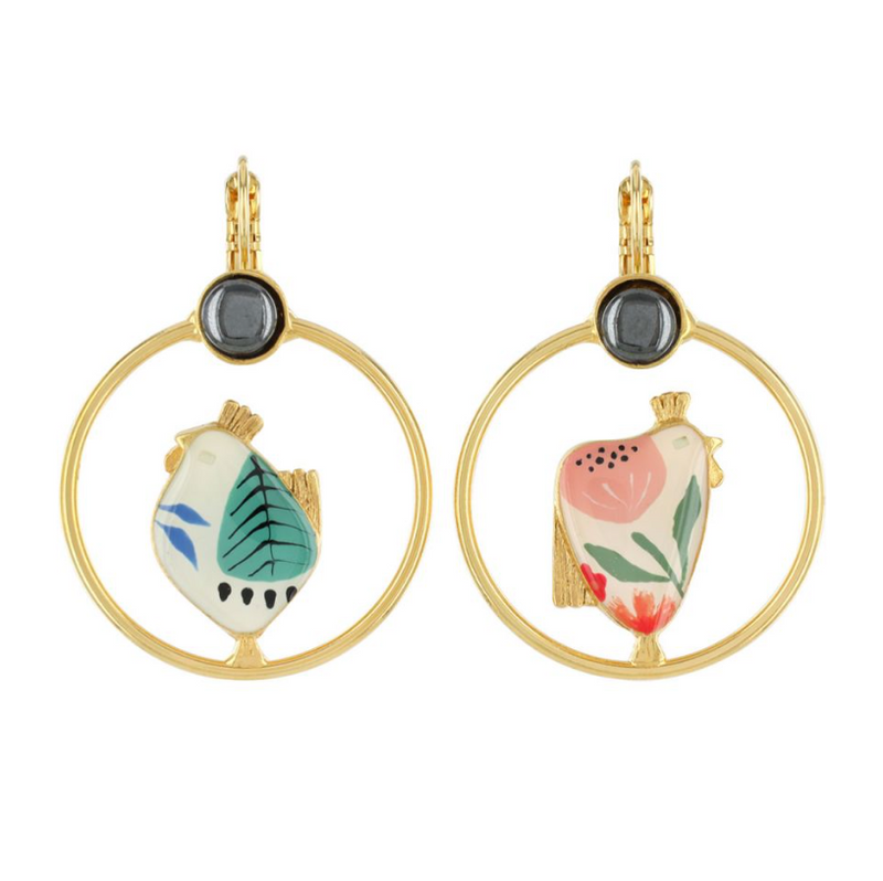 Taratata Lever Back Earrings | Fantaisie - Paulette