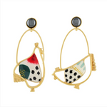 Taratata Stud Earrings | Fantaisie - Paulette