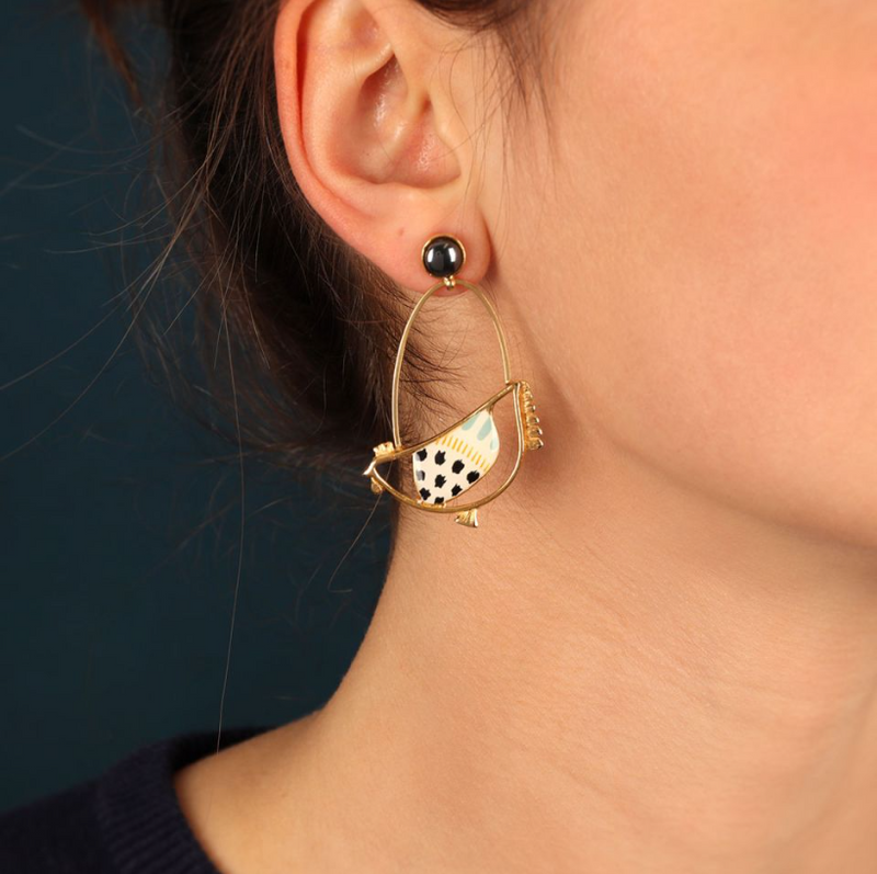 Taratata Stud Earrings | Fantaisie - Paulette