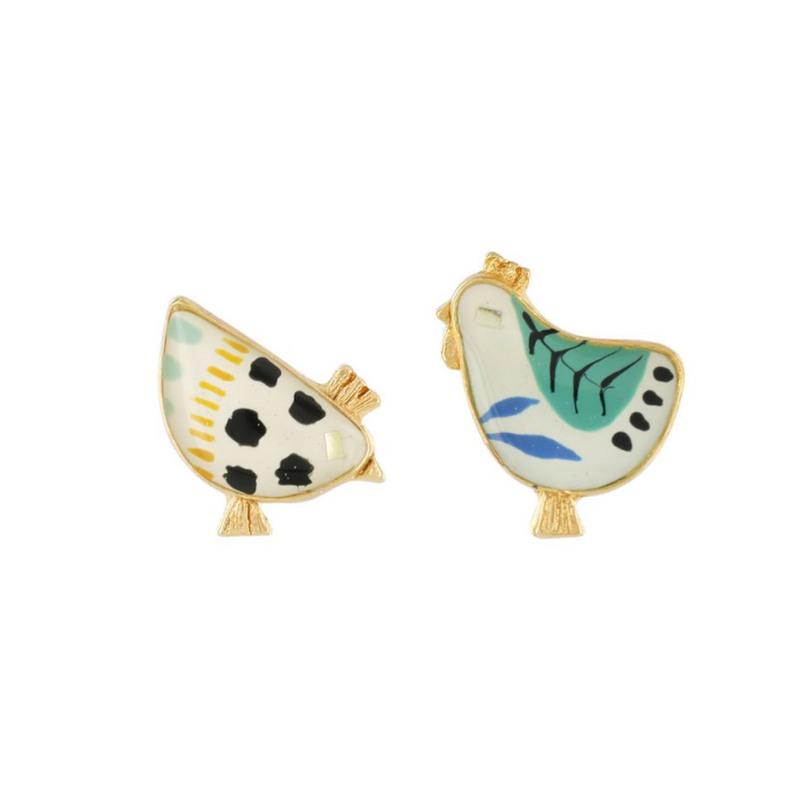 Taratata Stud Earrings | Fantaisie - Paulette