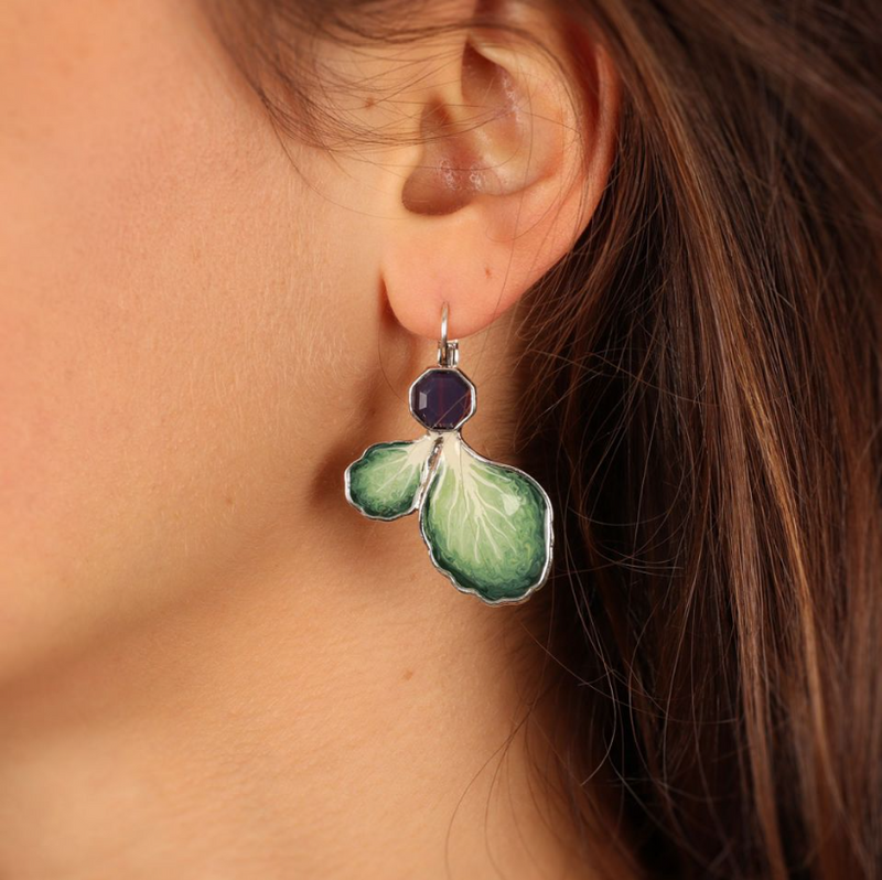 Taratata Lever Back Earrings | Fantaisie - Coeur D'Artichaut