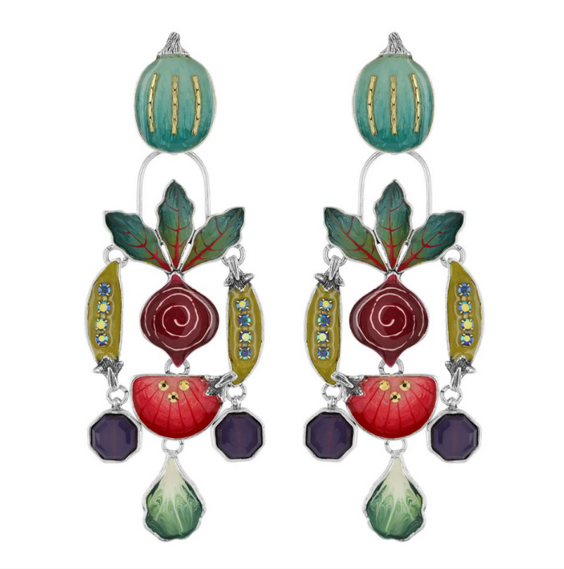 Taratata Stud Earrings | Fantaisie - Coeur D'Artichaut