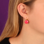 Taratata Lever Back Earrings | Fantaisie - Electron