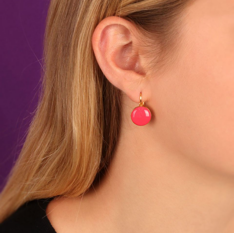 Taratata Lever Back Earrings | Fantaisie - Electron