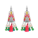 Taratata Lever Back Earrings | Fantaisie - Tequila