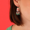 Taratata Lever Back Earrings | Fantaisie - Tequila